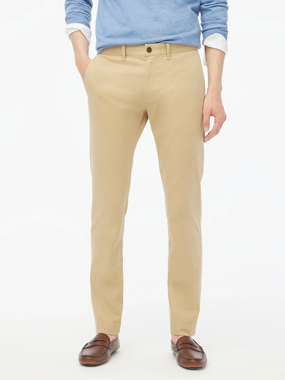J. Crew Men’s Slim-Fit Flex British Khaki Chino Pants NWT